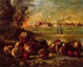 nature morte dans le paysage vénitien Giorgio de Chirico impressionniste